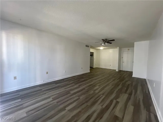 wooden floor in an empty room