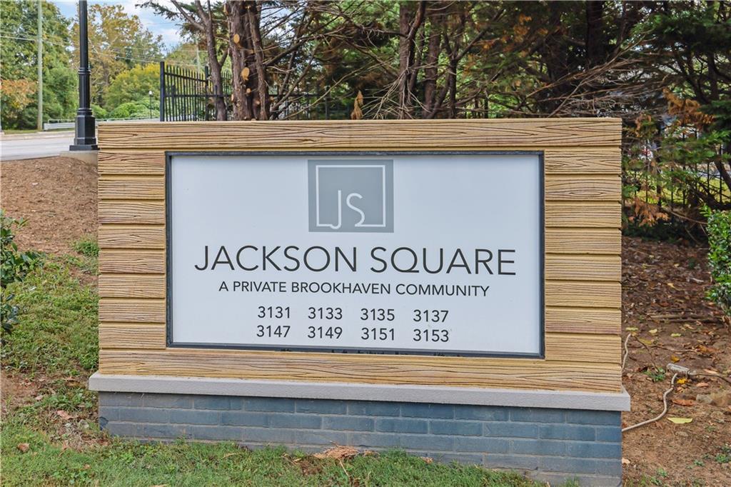 3133 Buford Highway Northeast, Unit 3 Brookhaven, GA 30329 - Photo 36 of 36 a view of a door with a sign