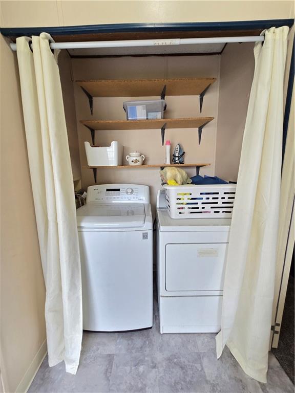 540 Finks Run Road McDonald, PA 15057 - Photo 16 of 39 a view of storage and utility room with washer and dryer