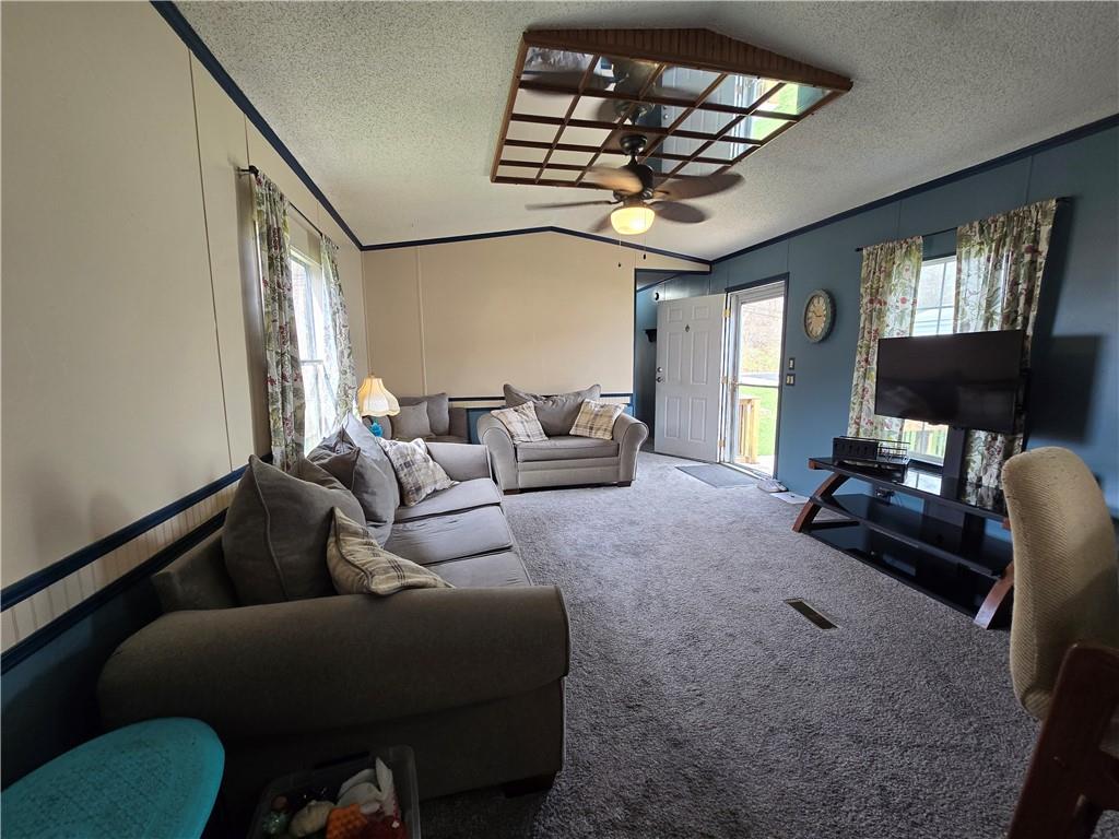 540 Finks Run Road McDonald, PA 15057 - Photo 4 of 39 a living room with furniture a chandelier and a window