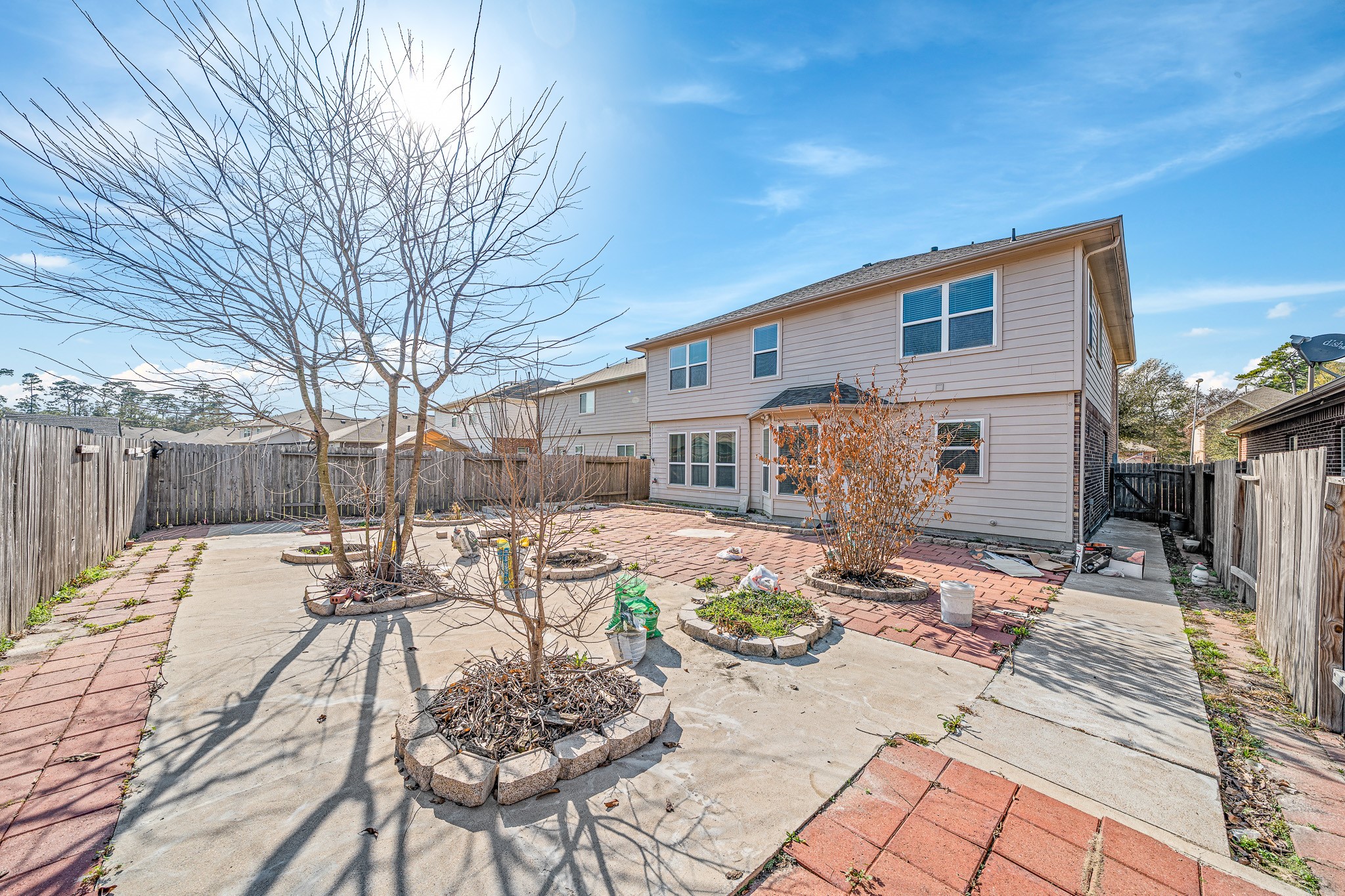 22922 Jetty Manor Lane Spring, TX 77373 - Photo 44 of 46 a view of a dinning table and chairs in the patio