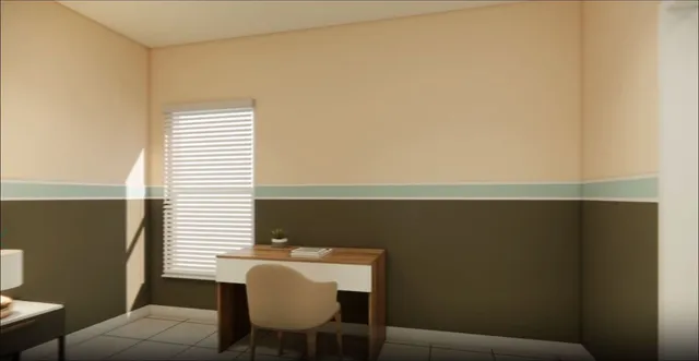 a view of a livingroom with furniture and window