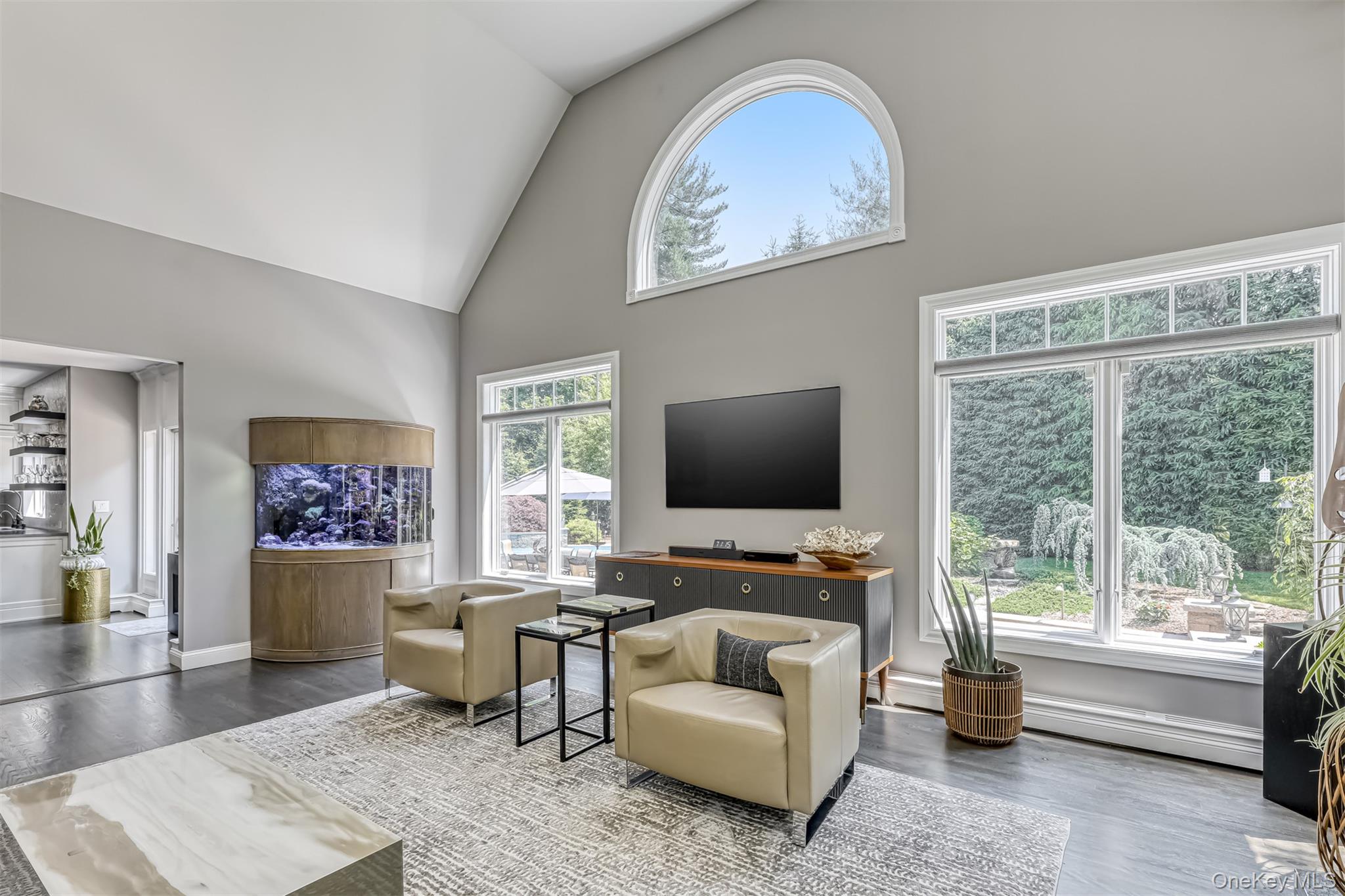6 Par Road Suffern, NY 10901 - Photo 12 of 41 a living room with furniture and a flat screen tv