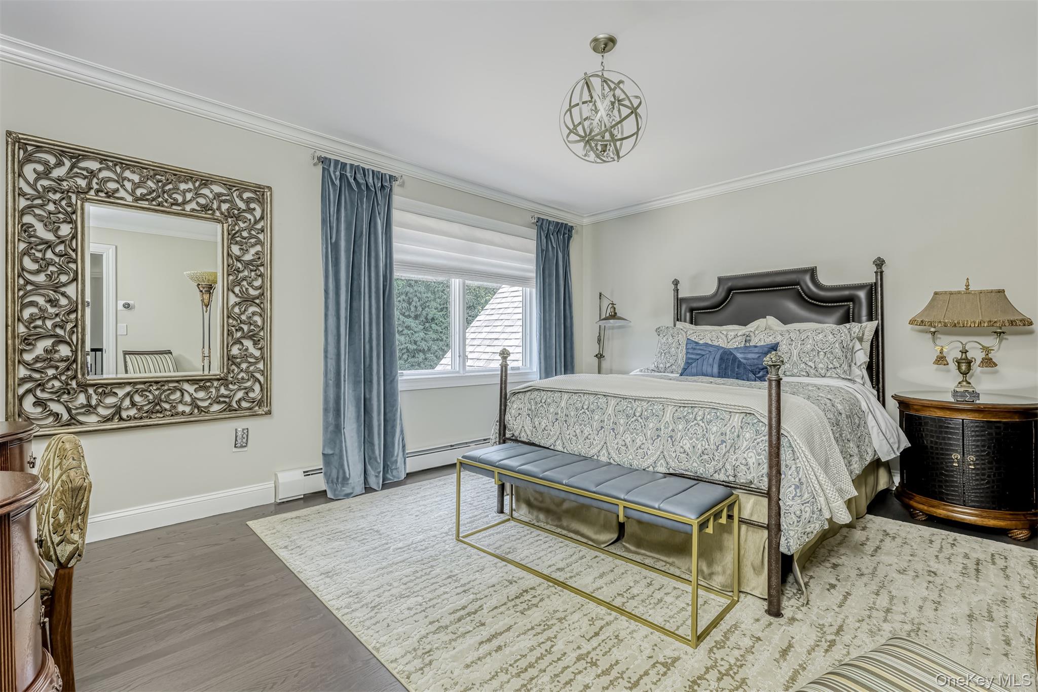 6 Par Road Suffern, NY 10901 - Photo 20 of 41 a bedroom with a bed and a mirror on the dresser