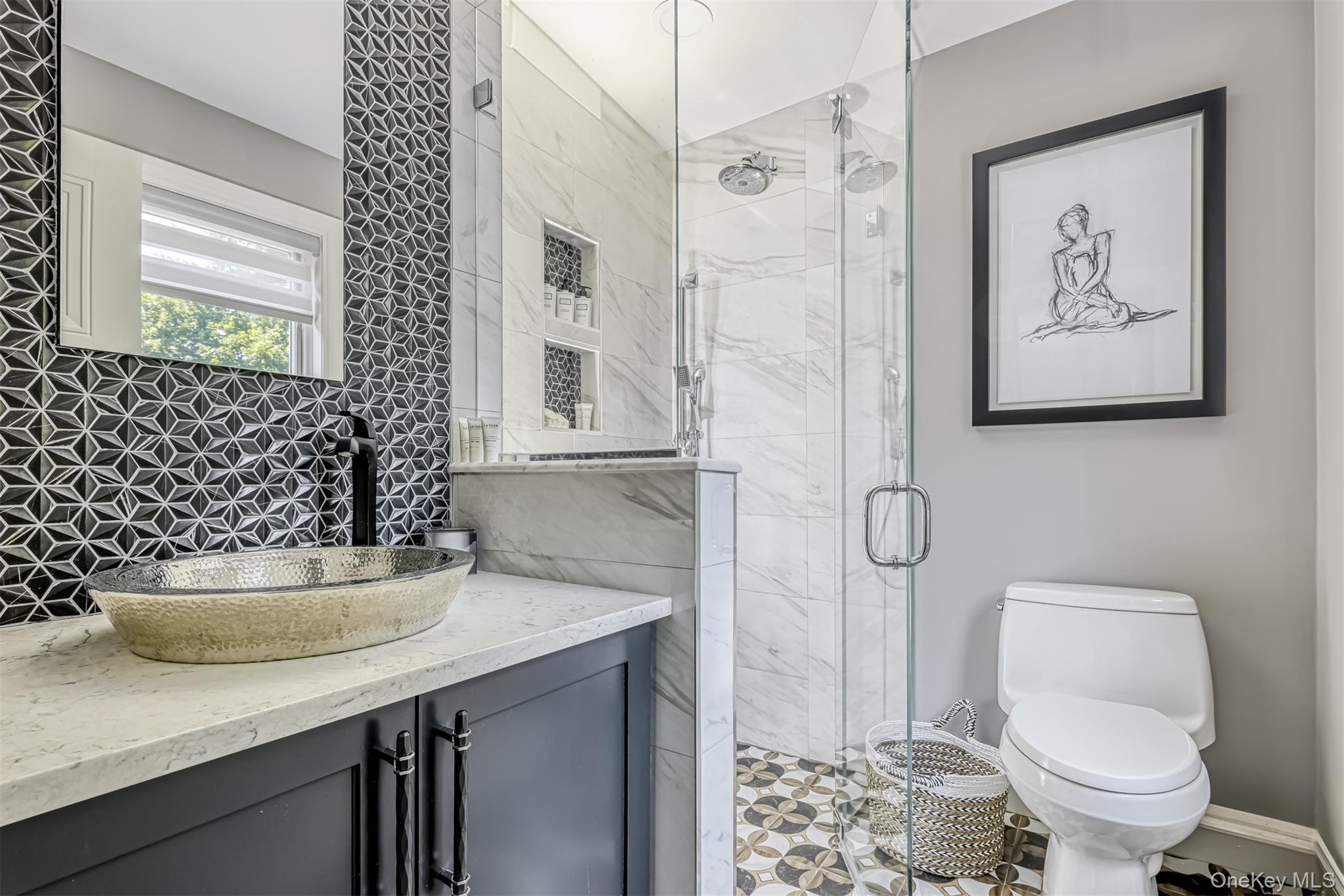 6 Par Road Suffern, NY 10901 - Photo 21 of 41 a bathroom with a sink and a toilet