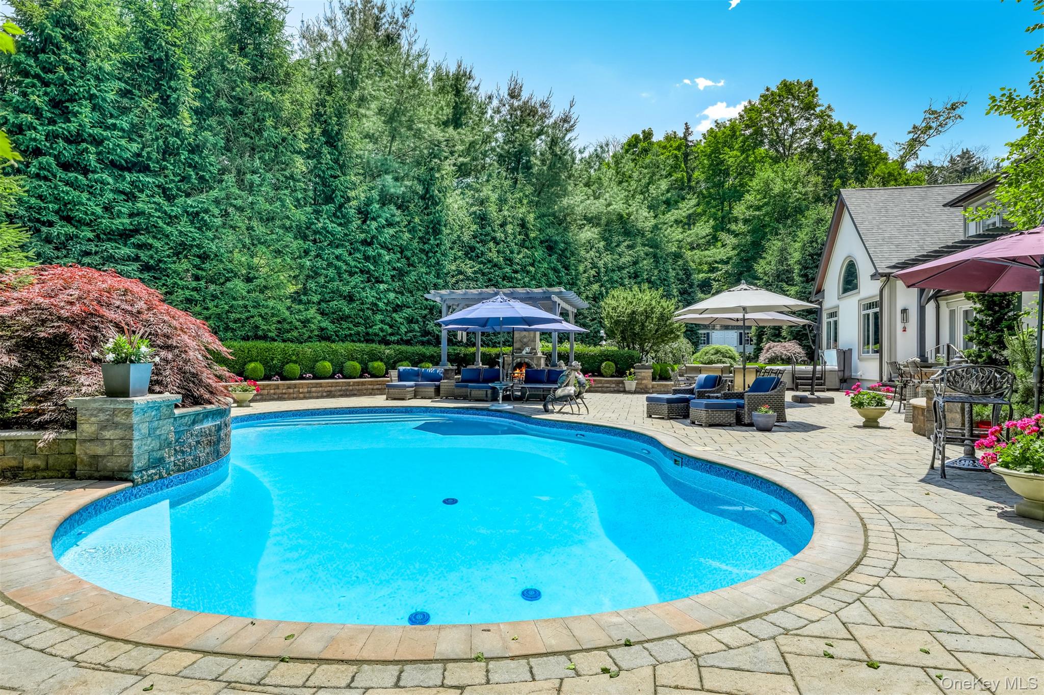 6 Par Road Suffern, NY 10901 - Photo 30 of 41 a view of swimming pool with seating space