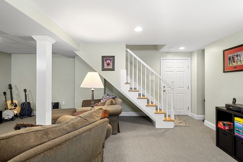 62 Leggs Hill Road Marblehead, MA 01945 - Photo 27 of 36 a living room with furniture and a flat screen tv
