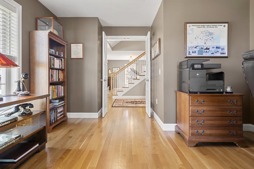 62 Leggs Hill Road Marblehead, MA 01945 - Photo 4 of 36 a view of a hallway with wooden floor and closet