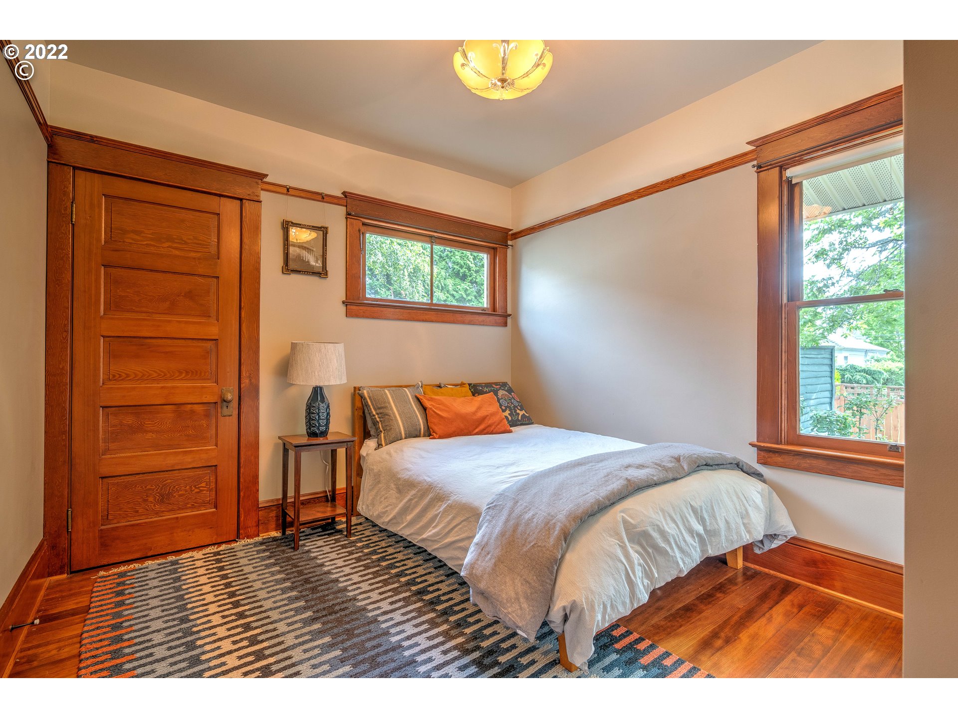 1824 Northeast 53rd Avenue Portland, OR 97213 - Photo 24 of 32 a bedroom with a bed and a window