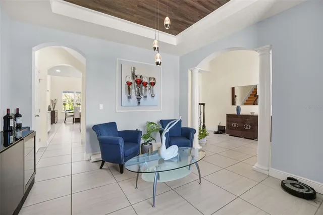 a bedroom with bed and window