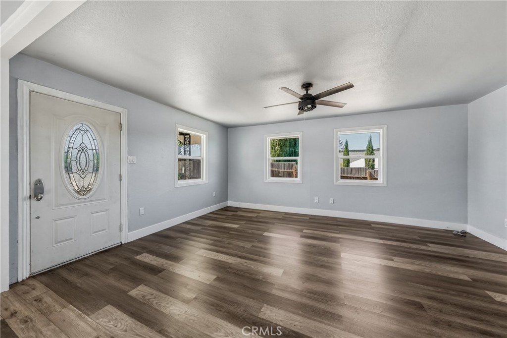 4629 Hill Road Lakeport, CA 95453 - Photo 16 of 69 wooden floor in an empty room with a window