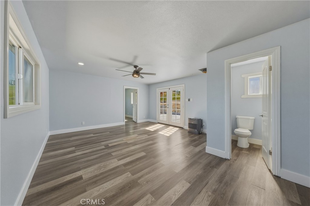 4629 Hill Road Lakeport, CA 95453 - Photo 25 of 69 a view of a room with wooden floor and bathroom view