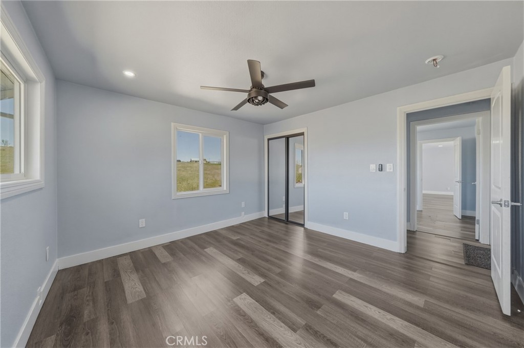 4629 Hill Road Lakeport, CA 95453 - Photo 31 of 69 wooden floor in an empty room with a window