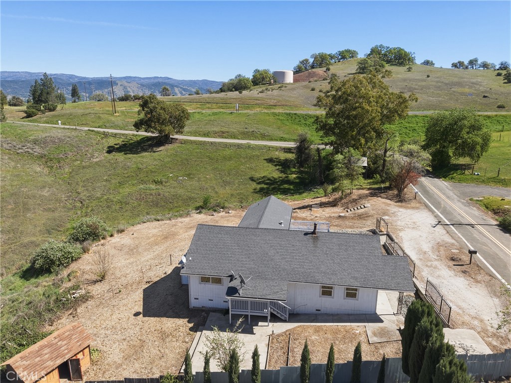 4629 Hill Road Lakeport, CA 95453 - Photo 57 of 69 an aerial view of residential houses with outdoor space and parking