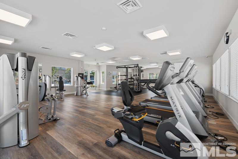 1900 Dark Horse Road, Unit B Reno, NV 89521 - Photo 30 of 34 a view of a room with gym equipment