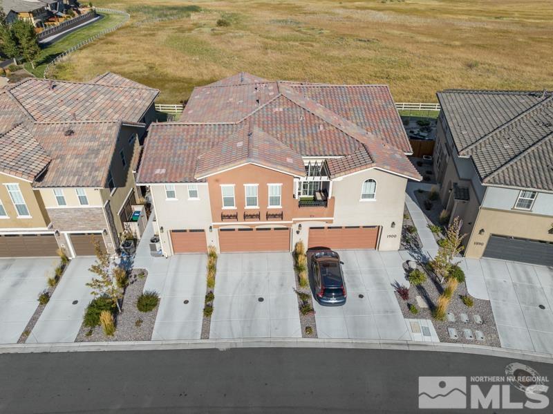 1900 Dark Horse Road, Unit B Reno, NV 89521 - Photo 34 of 34 an aerial view of residential houses with outdoor space