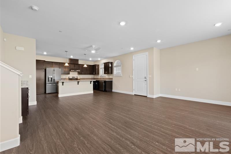 1900 Dark Horse Road, Unit B Reno, NV 89521 - Photo 7 of 34 a view of kitchen with wooden floor