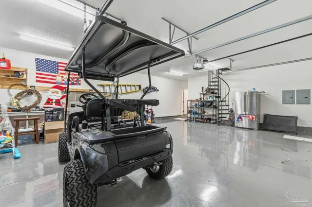 an aerial view of houses with yard