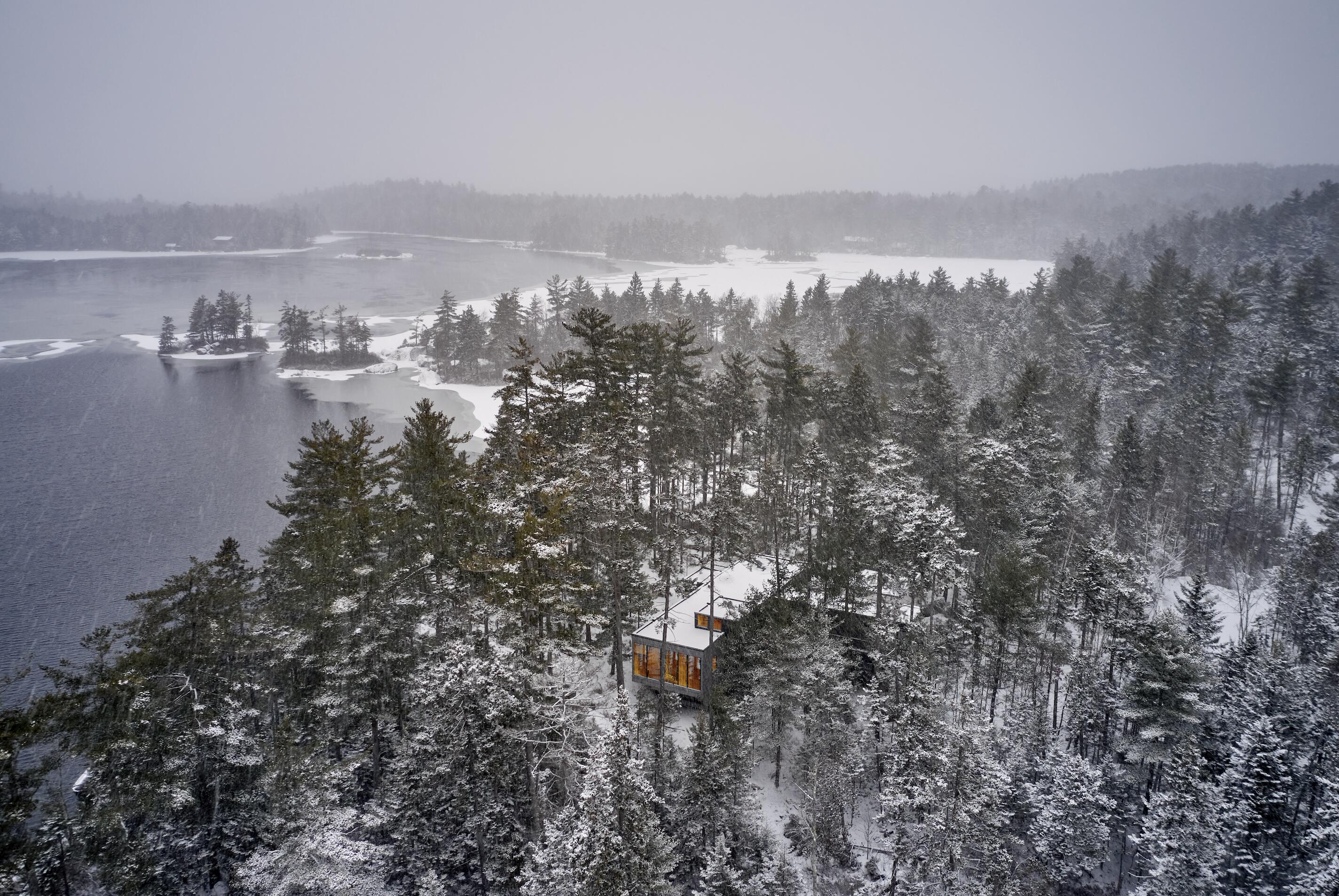 12 Moose Tuchus Point Dedham, ME 04429 - Photo 55 of 66 15House in Winter