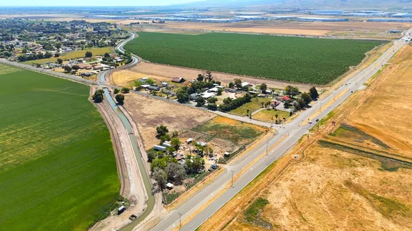 a view of a lake with a outdoor space