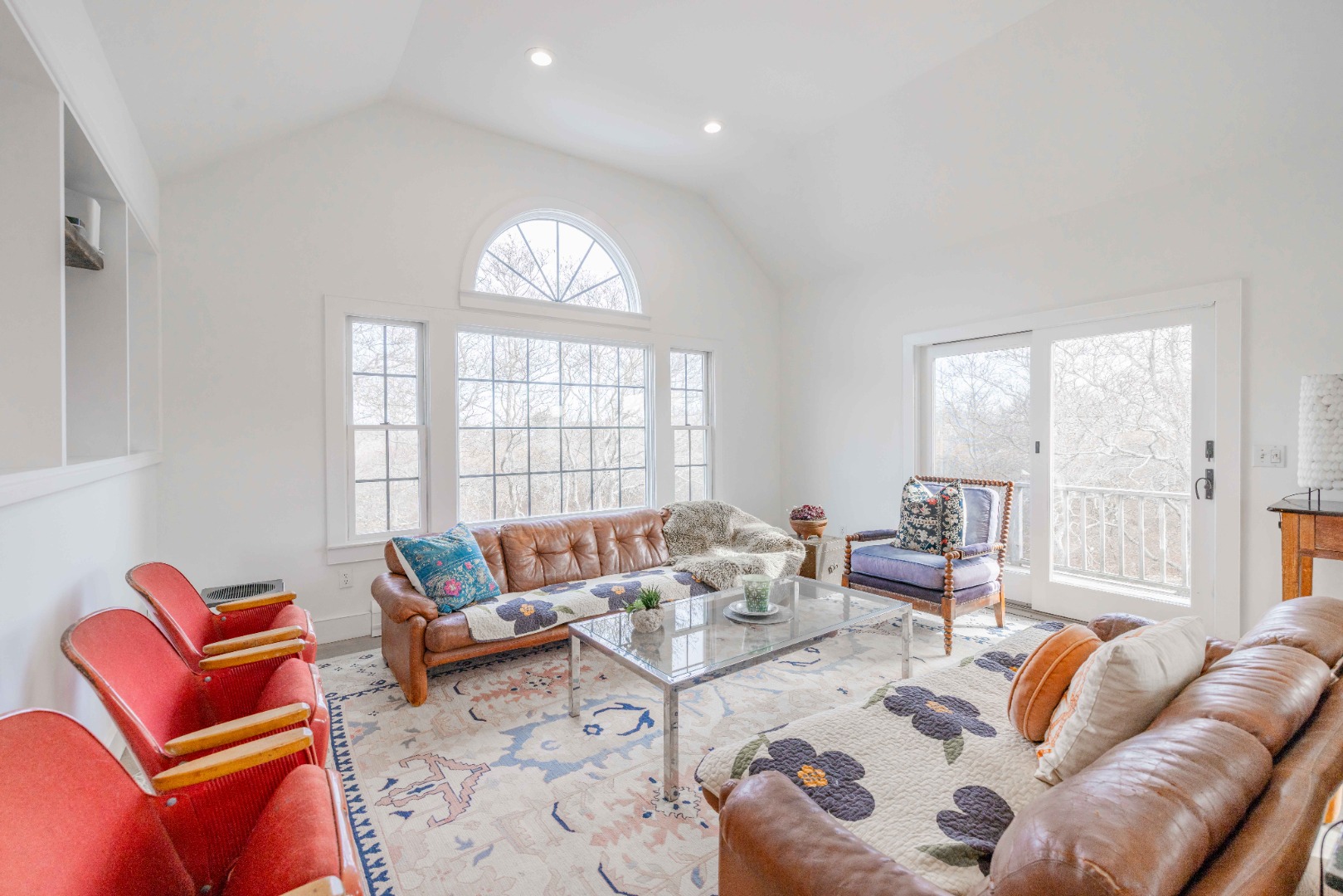 20 Lyons Lane Nantucket, MA 02554 - Photo 5 of 21 a living room with furniture and a large window