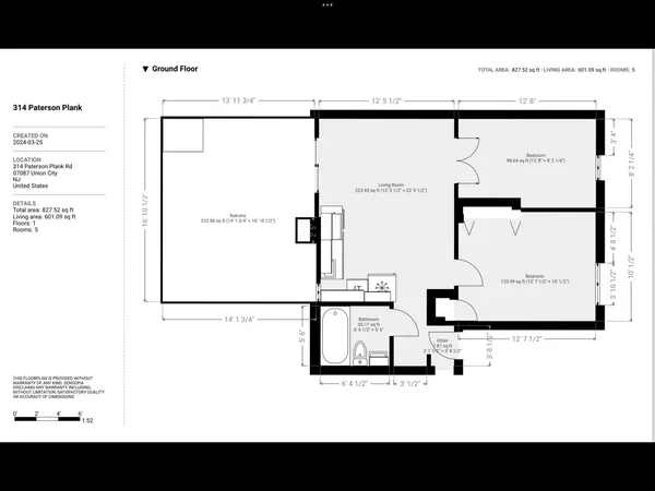 $2,125 | 314 Paterson Plank Road, Unit 1B, Union City, NJ 07087