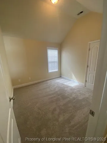 a view of empty room