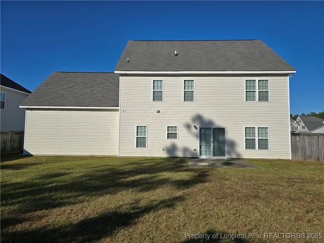 a house view with a garden