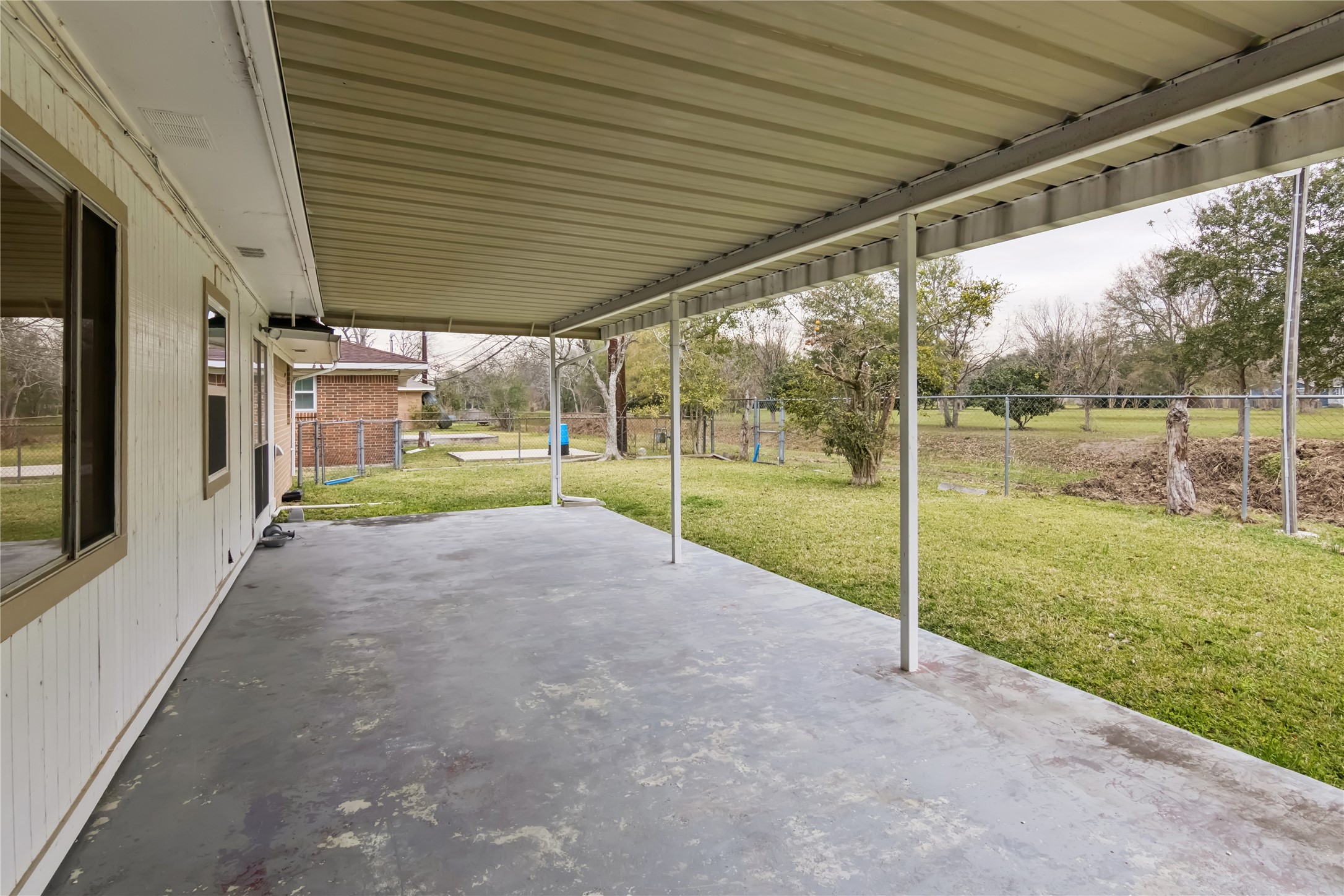 2303 Kipling Street Baytown, TX 77520 - Photo 26 of 28 backyard patio