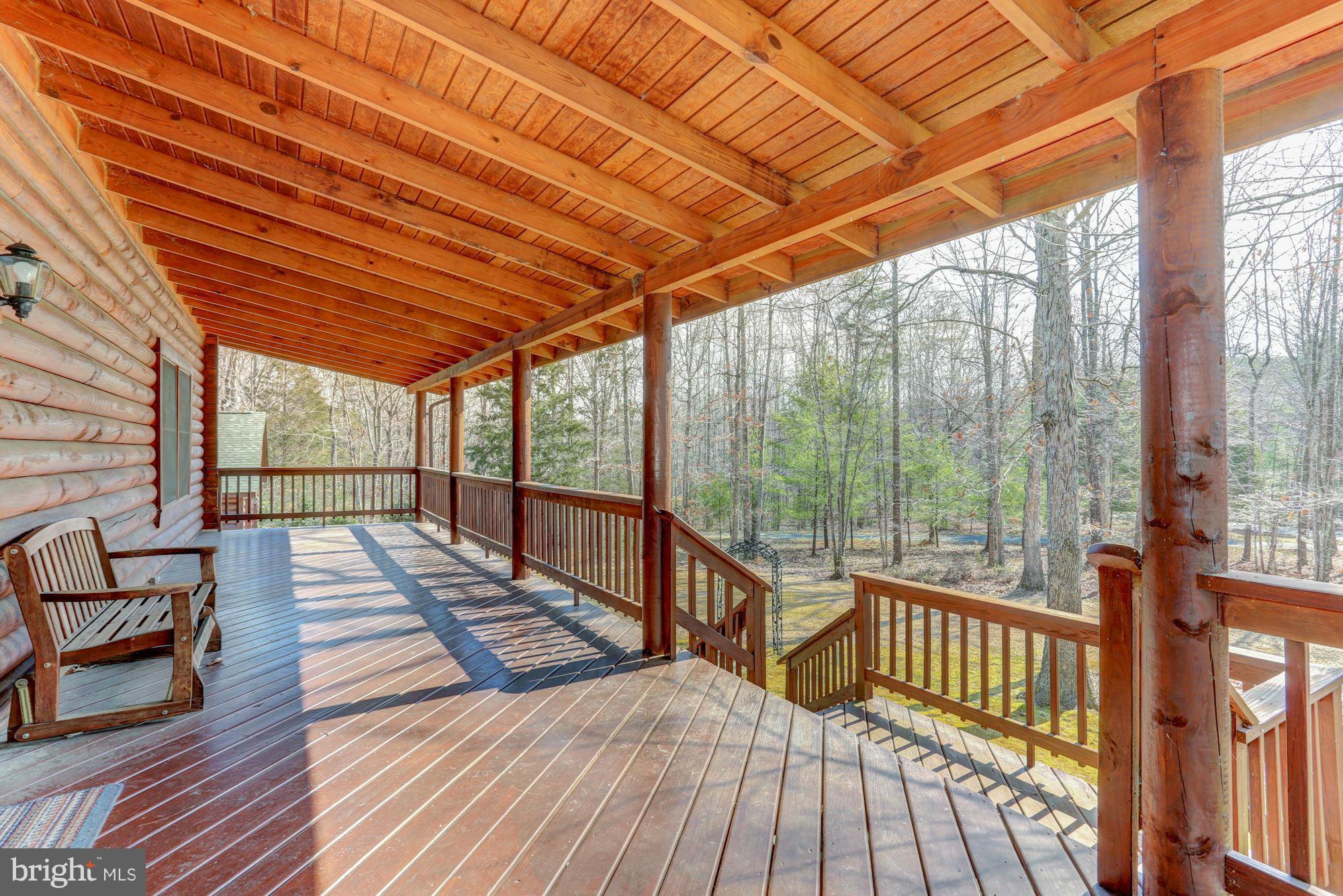 12813 Orange Plank Road Locust Grove, VA 22508 - Photo 4 of 30 Extra Wide Front Wrap Around Porch