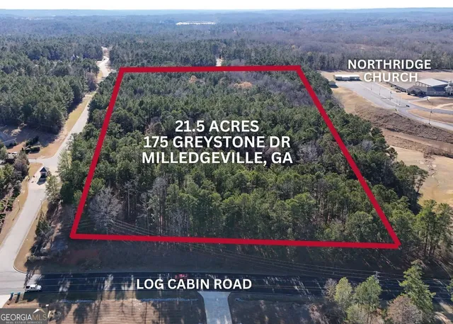 a view of city and sign board