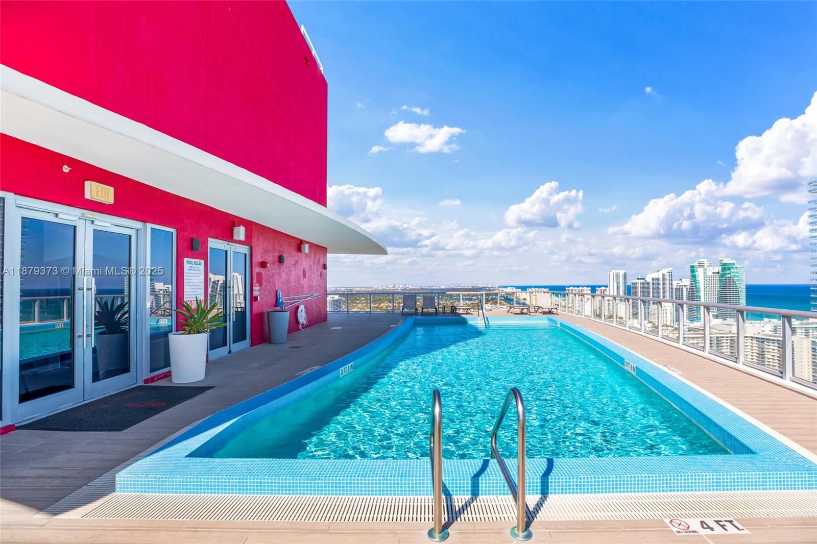 2602 East Hallandale Beach Boulevard, Unit R2109 Hallandale Beach, FL 33009 - Photo 2 of 47 a view of a street with sitting area