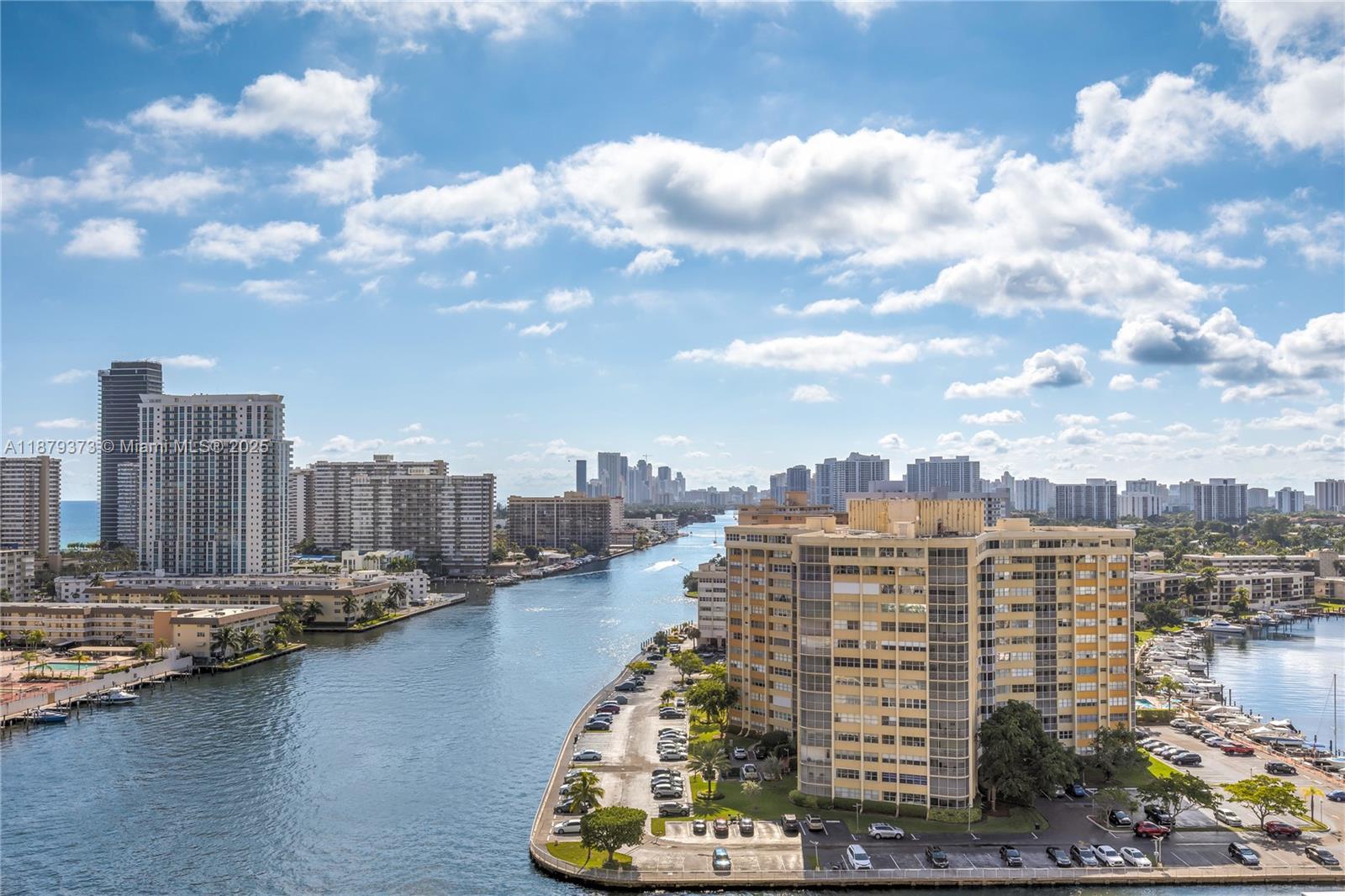 2602 East Hallandale Beach Boulevard, Unit R2109 Hallandale Beach, FL 33009 - Photo 24 of 47 a view of a city with tall buildings