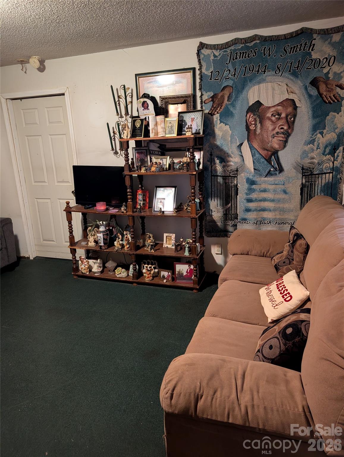 2225 Old McKinney Road York, SC 29745 - Photo 3 of 12 a bed room with furniture and a fireplace