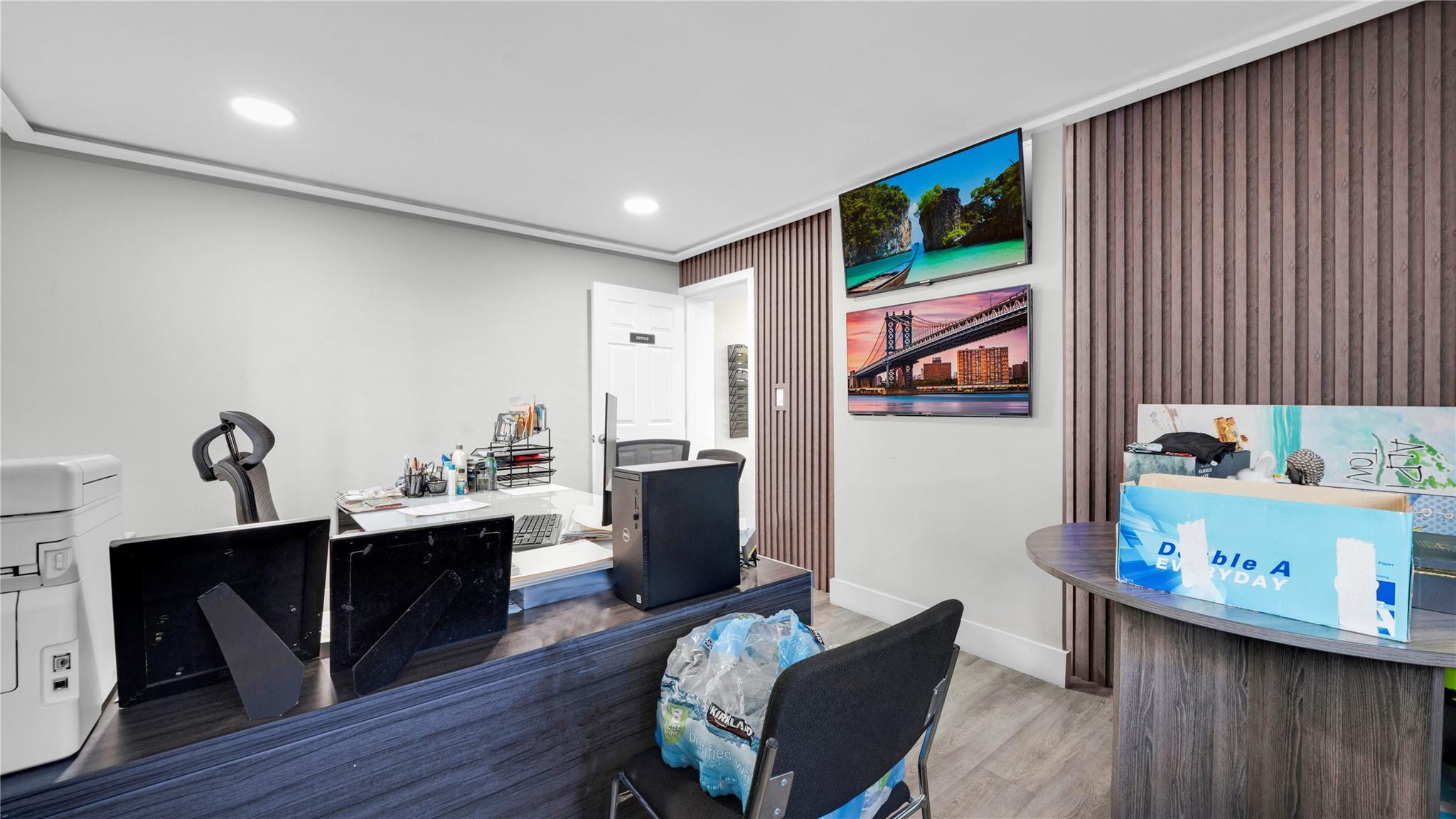 820 Northwest 23rd Street Miami, FL 33127 - Photo 13 of 64 a living room with furniture and a wooden floor