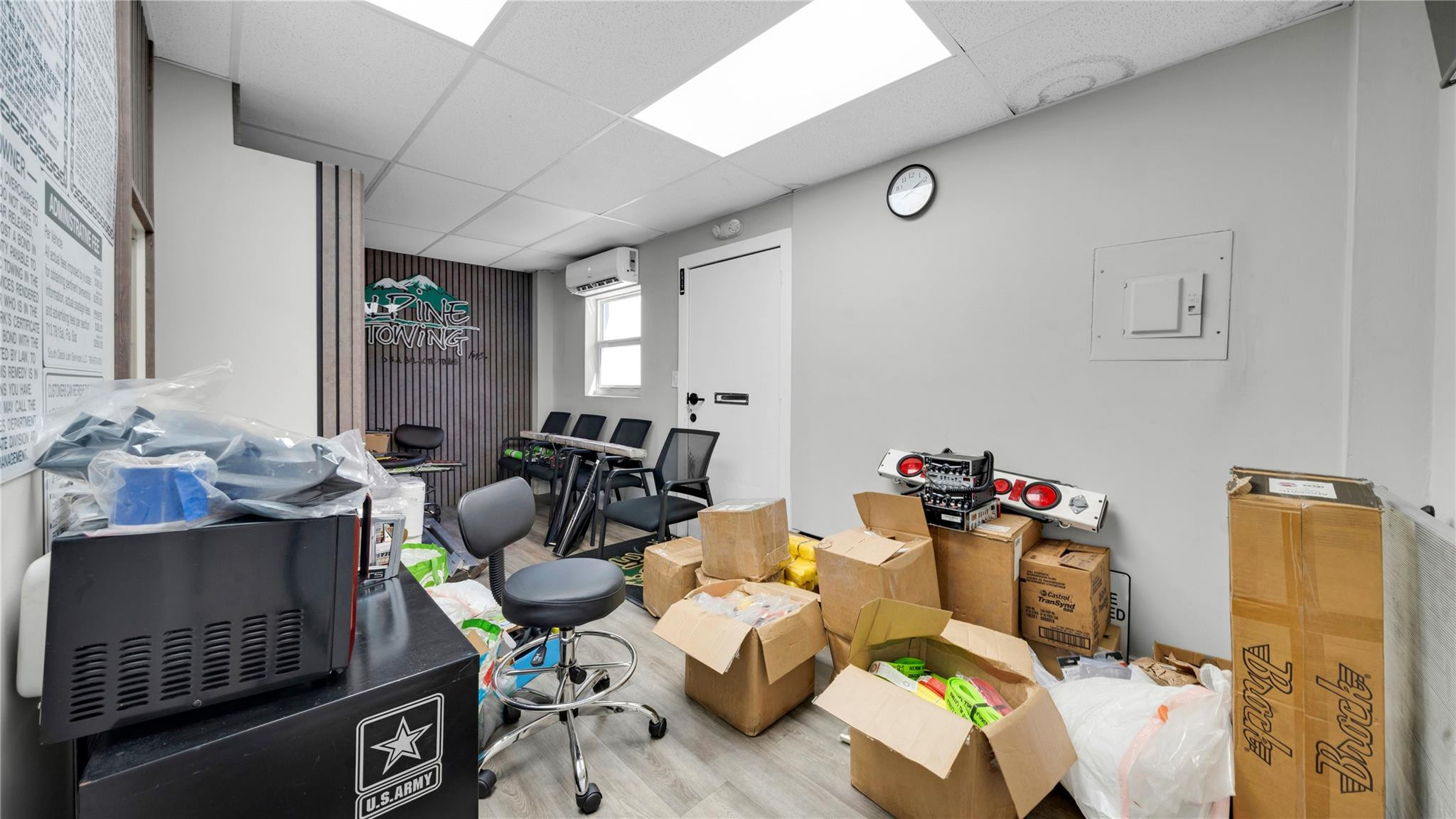 820 Northwest 23rd Street Miami, FL 33127 - Photo 40 of 64 a gym room with furniture and a wooden floor