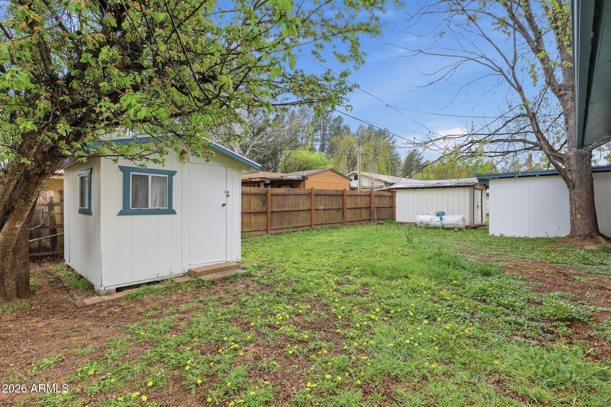 223 Thompson Road Payson, AZ 85541 - Photo 20 of 22 a view of a house with a backyard