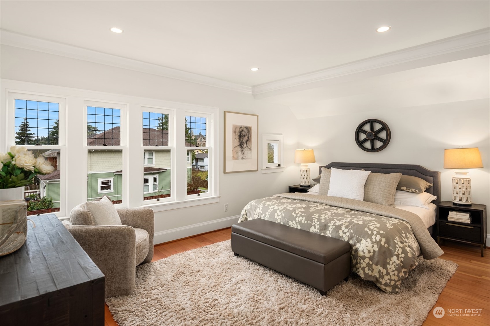 3206 East Terrace Street Seattle, WA 98122 - Photo 16 of 28 a bedroom with bed and a couch