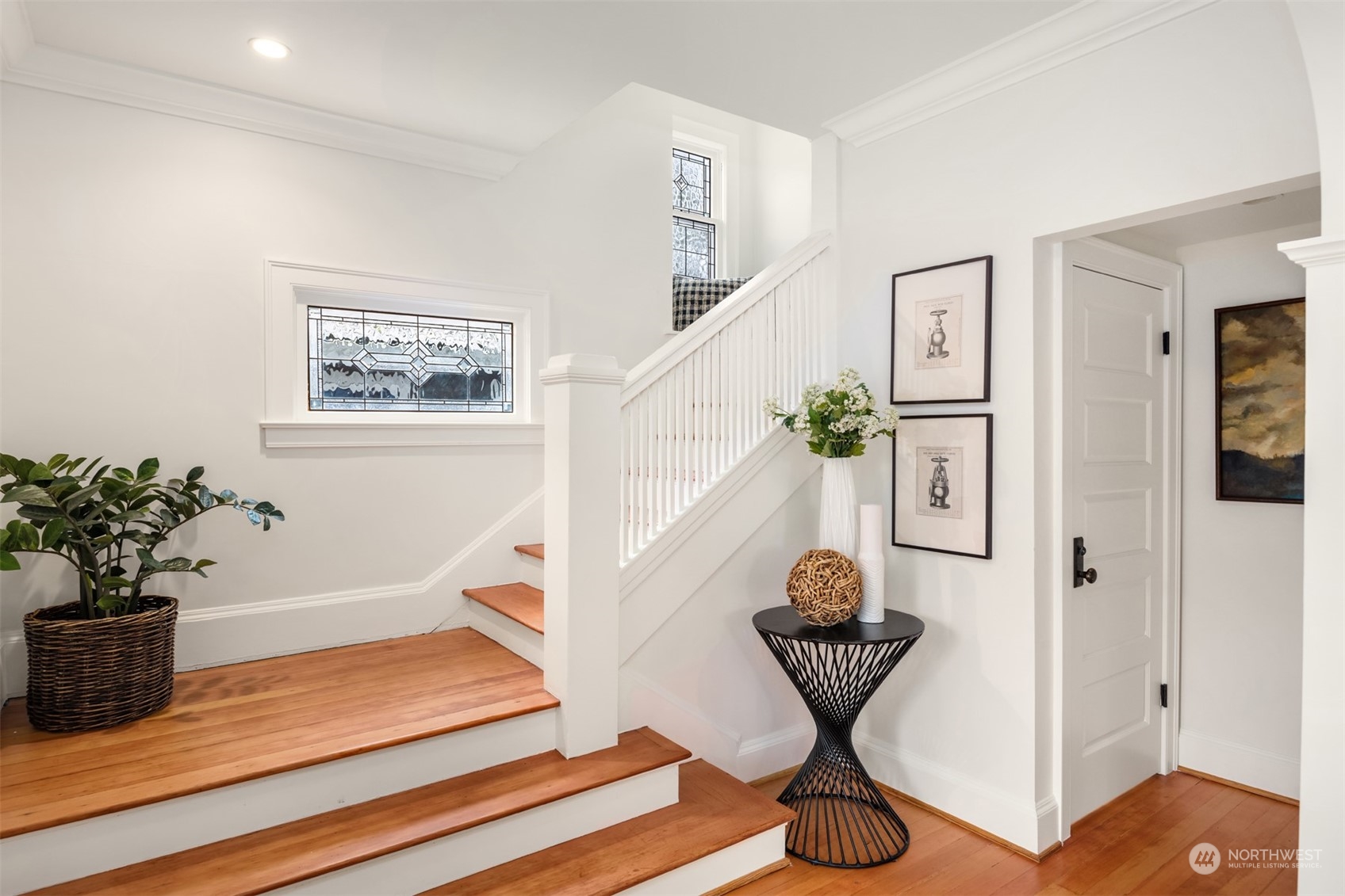 3206 East Terrace Street Seattle, WA 98122 - Photo 3 of 28 a view of entryway and hall with wooden floor
