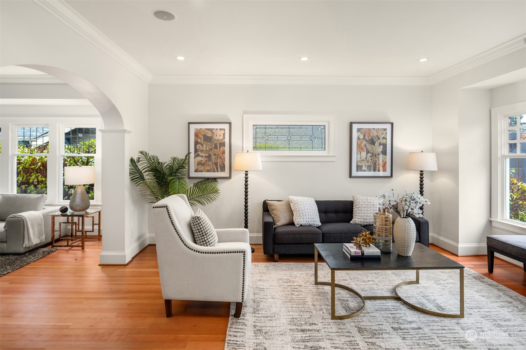 3206 East Terrace Street Seattle, WA 98122 - Photo 6 of 28 a living room with furniture and wooden floor