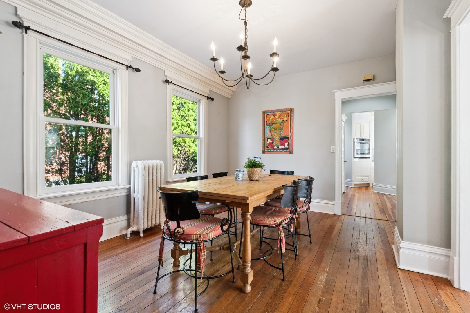 189 Ridge Avenue Winnetka, IL 60093 - Photo 6 of 29 a view of a dining room with furniture window and wooden floor