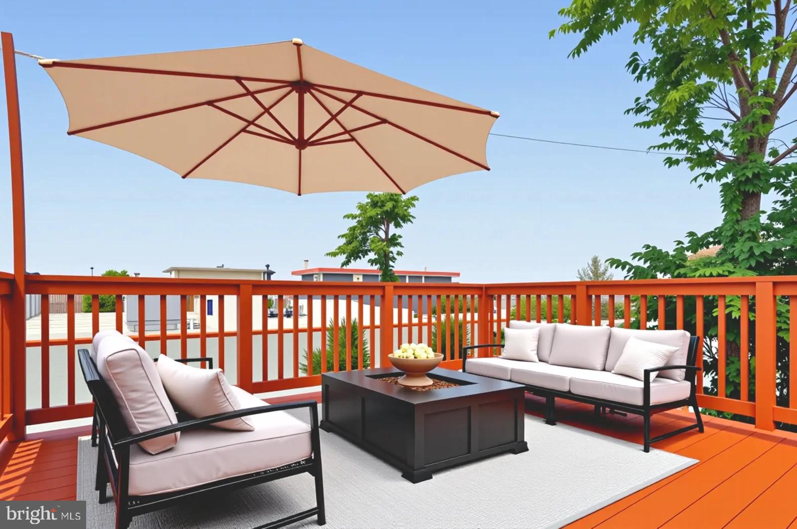 1508 North Eden Street Baltimore, MD 21213 - Photo 6 of 11 Rooftop Deck