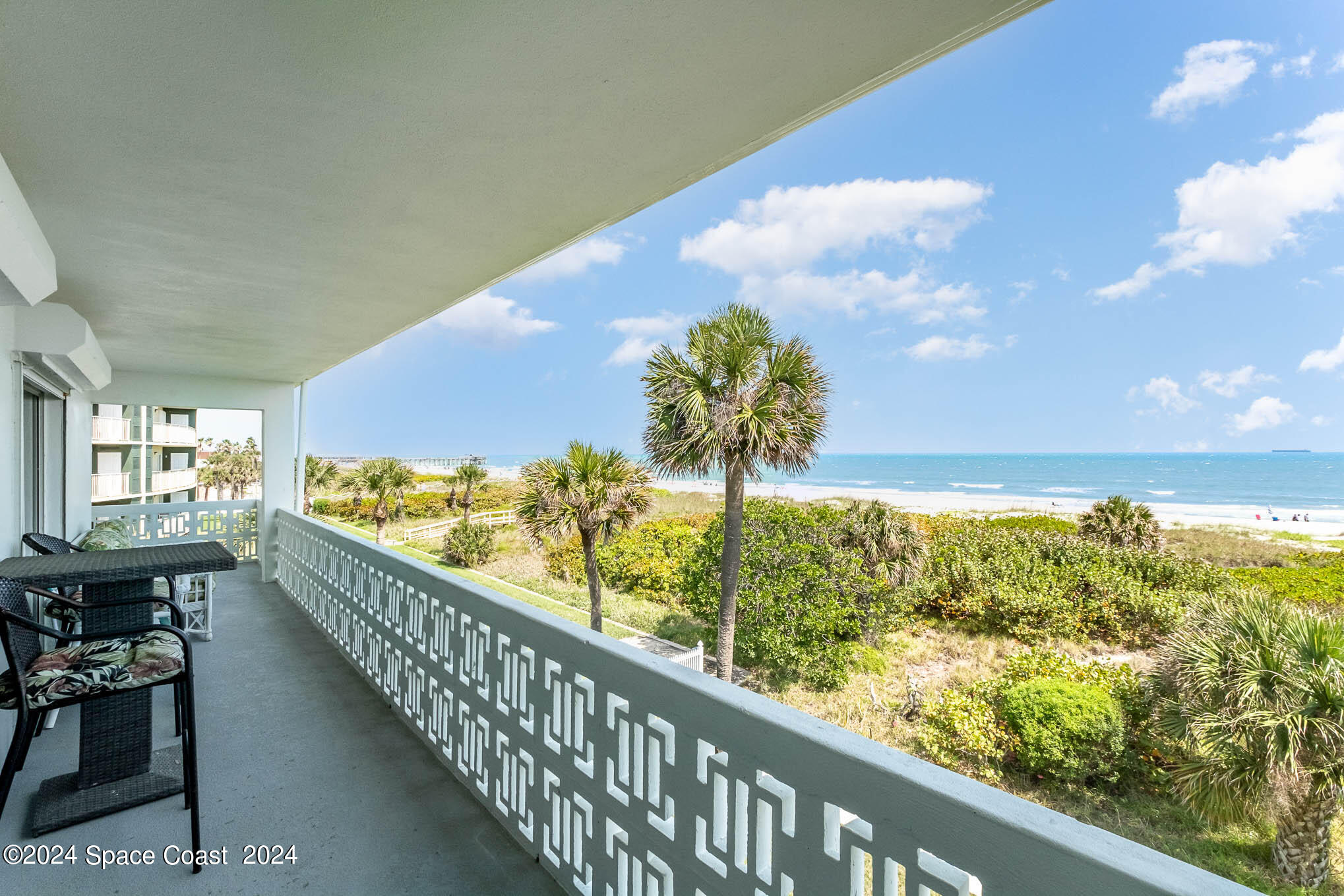 4800 Ocean Beach Boulevard, Unit 311 Cocoa Beach, FL 32931 - Photo 21 of 22 a view of sky from balcony