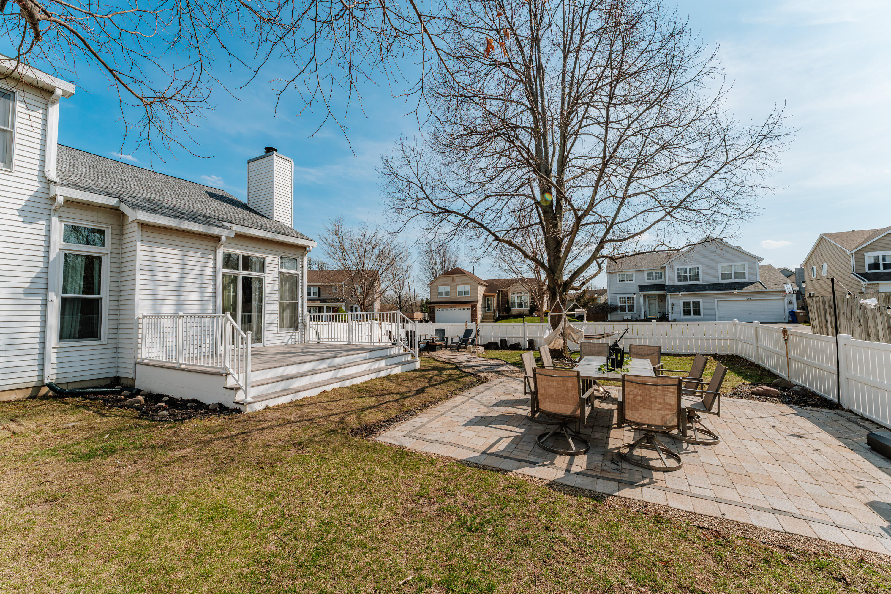 6430 95th Avenue Kenosha, WI 53142 - Photo 47 of 73 View of Backyard Patio