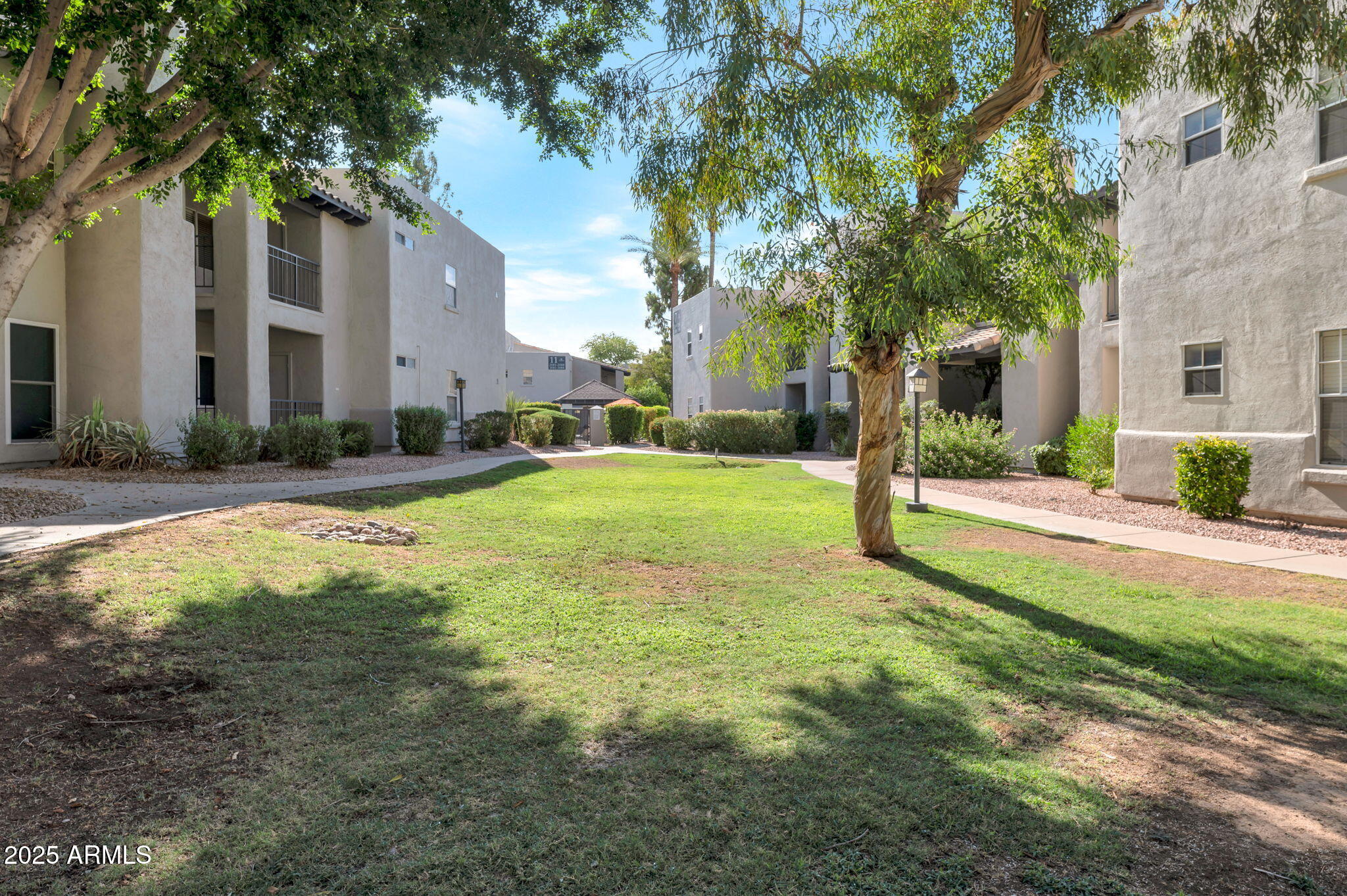 14145 North 92nd Street, Unit 1051 Scottsdale, AZ 85260 - Photo 3 of 21 a view of a house with a yard and tree s