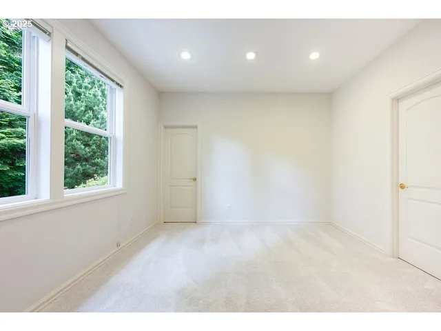 a view of staircase with lots of wooden floor