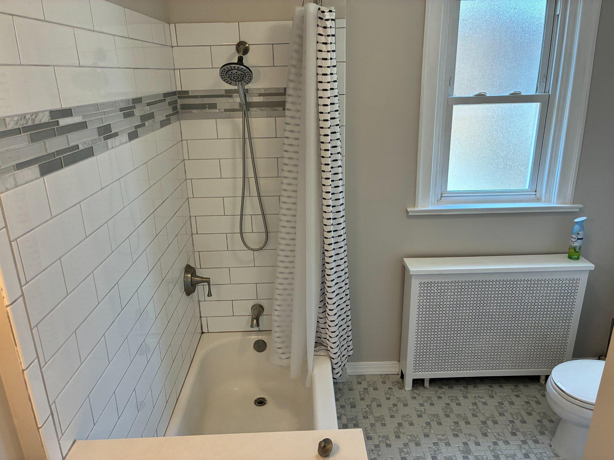 1723 Chelsea Road Elkins Park, PA 19027 - Photo 16 of 18 Hall bathroom shower