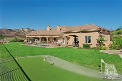 3402 Deep Waters Court Simi Valley, CA 93065 - Photo 26 of 48 a view of a house with a yard