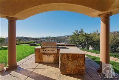 3402 Deep Waters Court Simi Valley, CA 93065 - Photo 30 of 48 a view of a terrace with a yard