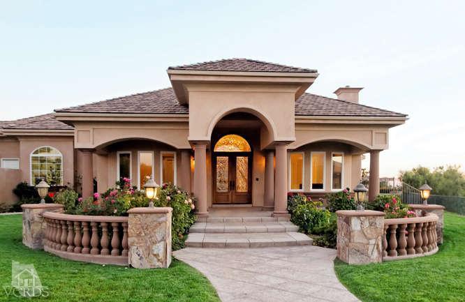 3402 Deep Waters Court Simi Valley, CA 93065 - Photo 34 of 48 a front view of a house with garden